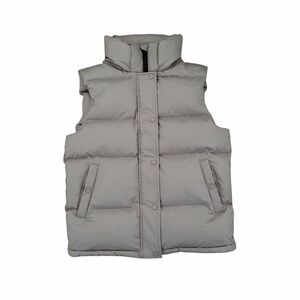 Quince Responsible Down Puffer Vest Morel Grey Small